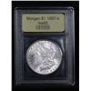 Image 4 : ***Auction Highlight*** 1897-s Morgan Dollar $1 Graded GEM Unc By USCG (fc)