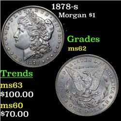 1878-s Morgan Dollar $1 Grades Select Unc