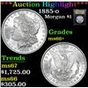 Image 1 : ***Auction Highlight*** 1885-o Morgan Dollar $1 Graded GEM++ Unc By USCG (fc)