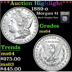 ***Auction Highlight*** 1889-o Morgan Dollar $1 Graded Choice Unc By USCG (fc)