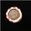 Image 3 : Mixed small cents 1c orig shotgun roll, 1913-d Wheat Cent, 1890 Indian Cent other end