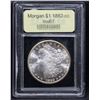 Image 2 : ***Auction Highlight*** 1882-cc Morgan Dollar $1 Graded GEM++ Unc By USCG (fc)