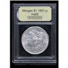 Image 4 : ***Auction Highlight*** 1901-p Morgan Dollar $1 Graded Select Unc By USCG (fc)