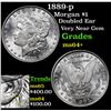 Image 1 : 1889-p Morgan Dollar $1 Grades Choice+ Unc