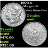 Image 1 : 1900-s Morgan Dollar $1 Grades Select Unc