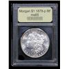 Image 4 : ***Auction Highlight*** 1878-p 8tf Vam 21 Morgan Dollar $1 Graded GEM Unc By USCG (fc)