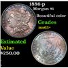 Image 1 : 1886-p Morgan Dollar $1 Grades Select+ Unc