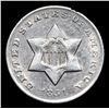 Image 2 : ***Auction Highlight*** 1851-o Three Cent Silver 3cs Graded Select Unc By USCG (fc)