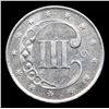 Image 3 : ***Auction Highlight*** 1851-o Three Cent Silver 3cs Graded Select Unc By USCG (fc)