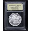 Image 4 : ***Auction Highlight*** 1881-o Morgan Dollar $1 Graded Choice Unc+ DMPL By USCG (fc)