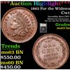Image 1 : ***Auction Highlight*** 1863 For the Widows Civil War Token 1c Graded Select Unc BN By USCG (fc)