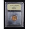 Image 4 : ***Auction Highlight*** 1918-s Lincoln Cent 1c Graded GEM Unc RB By USCG (fc)