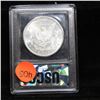 Image 5 : ***Auction Highlight*** 1896-p Morgan Dollar $1 Graded GEM+ PL By USCG (fc)