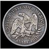 Image 3 : 1853-p Arrows & Rays Seated Half Dollar 50c Grades vf++
