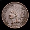 Image 2 : 1866 Indian Cent 1c Grades vf++