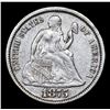 Image 2 : 1875-p Seated Liberty Dime 10c Grades vf++