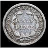 Image 3 : 1847-p Seated Liberty Half Dime 1/2 10c Grades xf