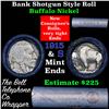 Image 1 : Buffalo Nickel Shotgun Roll in Old Bank Style 'Bell Telephone'  Wrapper 1915 & s Mint Ends