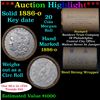 Image 1 : ***Auction Highlight*** Full solid Key date 1886-o Morgan silver dollar roll, 20 coins (fc)