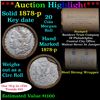 Image 1 : ***Auction Highlight*** Full solid Key date 1878-p Morgan silver dollar roll, 20 coins (fc)