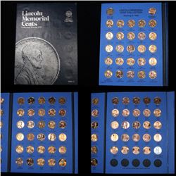 Near Complete Lincoln cent book 1959-1996 82 coins