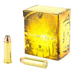 Federal, Fusion, 44MAG, 240 Grain, Hollow Point, 20 Round Box, rs FEF44FS1