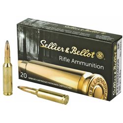Sellier & Bellot, Rifle, 6.5 CREEDMOOR, 131 Grain, Soft Point, 20 Round Box, rs SB65B