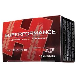 Hornady, Superformance, 12 Gauge, 2.75", 00 Buck, Buckshot, 10 Round Box, # H86246 rs