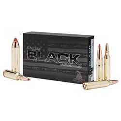 Hornady, BLACK, 308 Winchester, 168 Grain, A-MAX, 20 Round Box, H80971