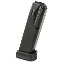Mecgar, Magazine, 9MM, 20Rd, Fits Beretta 92, Anti-Friction Coating, Heat Treated, MGPB9220AFC