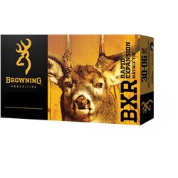 Browning BXR Rapid Expansion Rifle Ammo B192102701, 270 Winchester, BXR, 134 GR, 3060 fps, 20 Rds