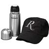 Image 1 : REMINGTON BLACK BALL CAP AND THERMOS COMBO SET, NEW IN BOX, z