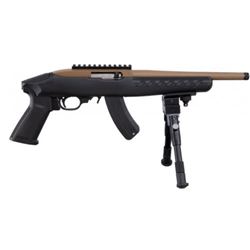 Ruger Charger .22LR 15 Shot Dark Earth Cerakote, NEW IN BOX