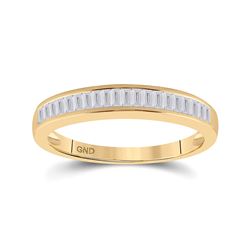 0.23 CTW Diamond Wedding Ring 10kt Yellow Gold