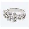 Image 1 : 1.39 CTW Diamond Ring 18K White Gold