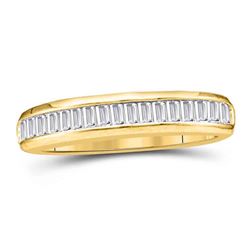 0.15 CTW Diamond Wedding Anniversary Ring 14kt Yellow Gold