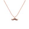 Image 1 : 0.08 CTW Diamond Necklace 18K Rose Gold
