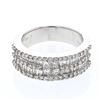Image 1 : 1.4 CTW Diamond Ring 18K White Gold