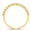 Image 4 : 0.13 CTW Diamond Stackable Ring 10kt Yellow Gold