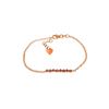 Image 1 : Genuine 1.55 ctw Ruby Bracelet 14KT Rose Gold