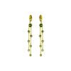 Image 1 : Genuine 9.02 ctw Peridot Earrings 14KT Yellow Gold