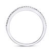 Image 4 : 0.14 CTW Diamond Single Row Stackable Ring 10kt White Gold