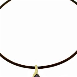 Genuine 4.7 ctw Garnet Necklace 14KT White Gold
