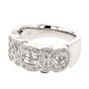 Image 1 : 1.08 CTW Diamond Ring 14K White Gold