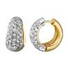 Image 1 : 2 CTW Diamond Earrings 14K 2Tone Gold