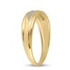 Image 4 : 0.04 CTW Diamond Wedding Ring 10kt Yellow Gold
