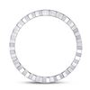 Image 4 : 0.27 CTW Diamond Machine-Set Ring 14kt White Gold