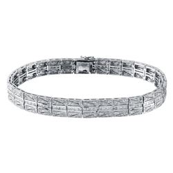 2.78 CTW Diamond Bracelet 14K White Gold