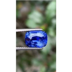 Natural Untreated Cornflower Blue Sapphire 4.18 Ct -GRS