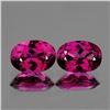 Image 1 : Natural Umba Raspberry Pink Rhodolite Garnet Pair - FL